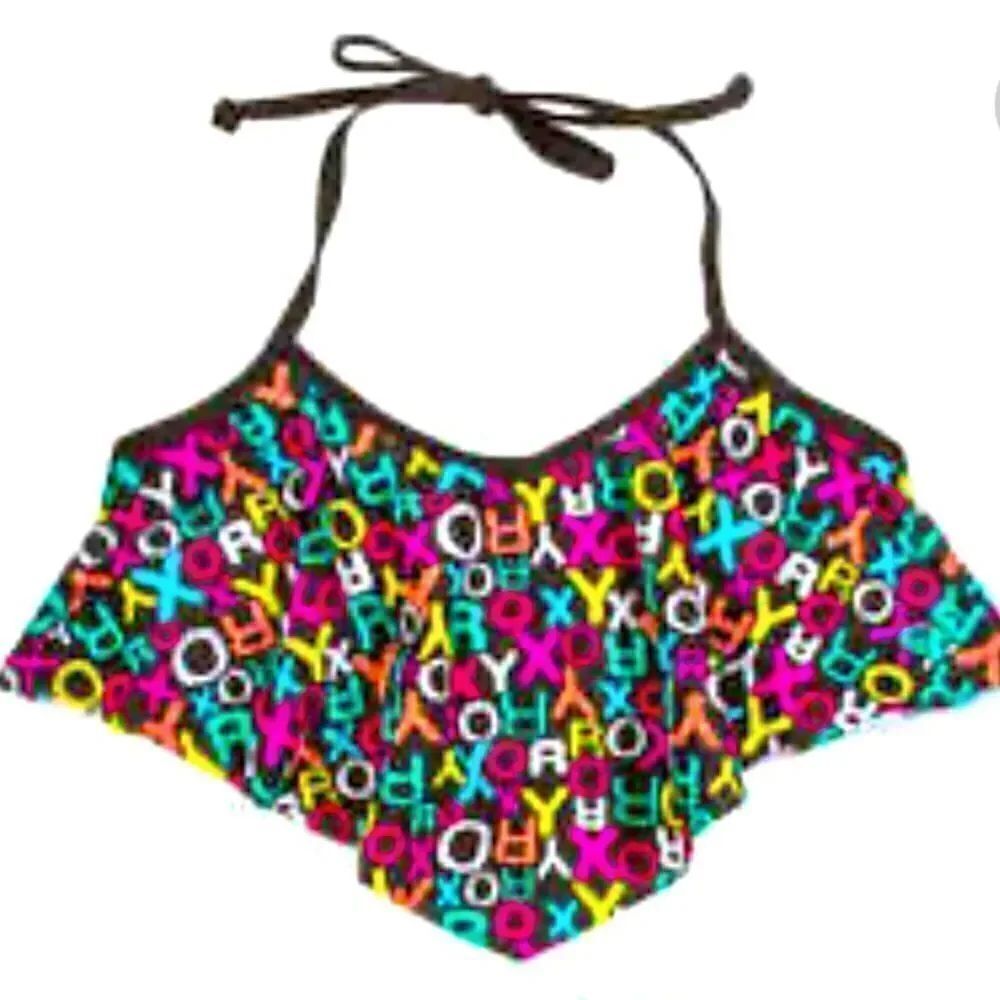 Roxy Halter Flutter Bikini Top - Picture 3 of 12